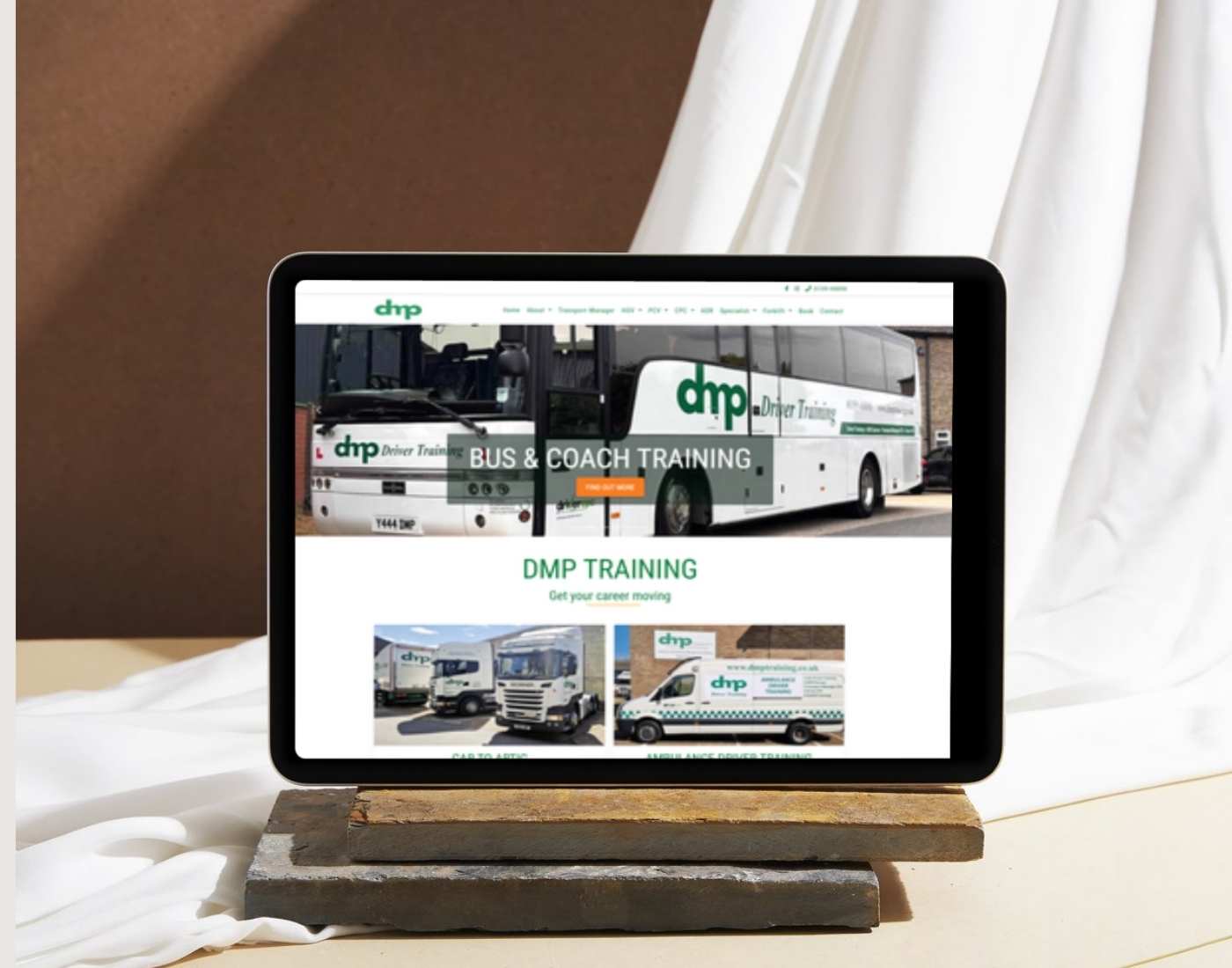 Logistics training website design