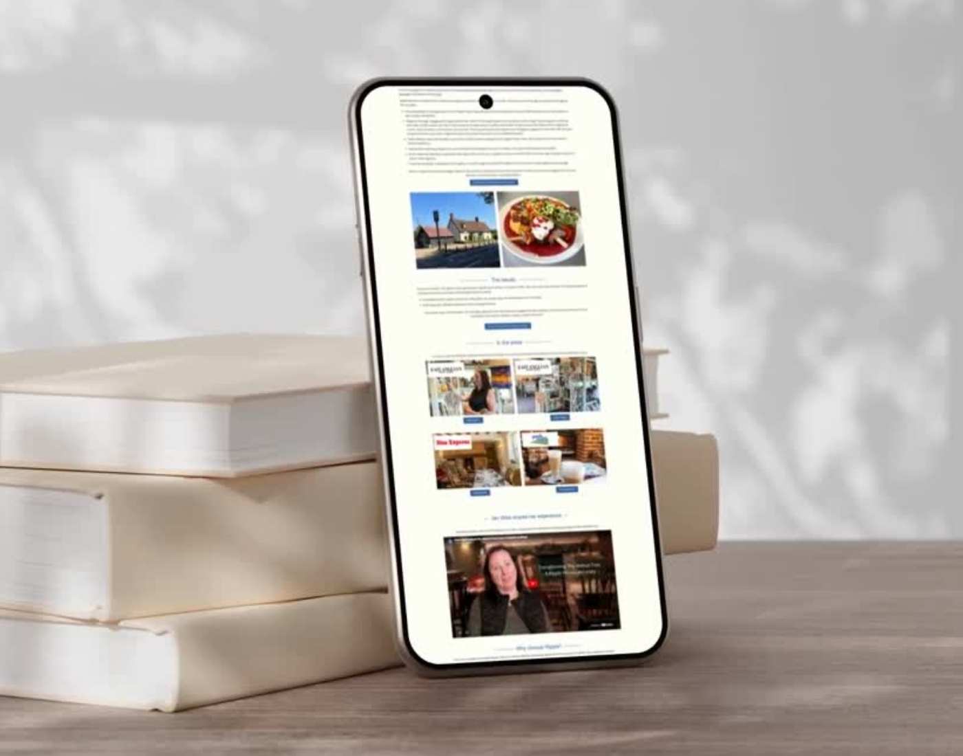 Mobile friendly PR website