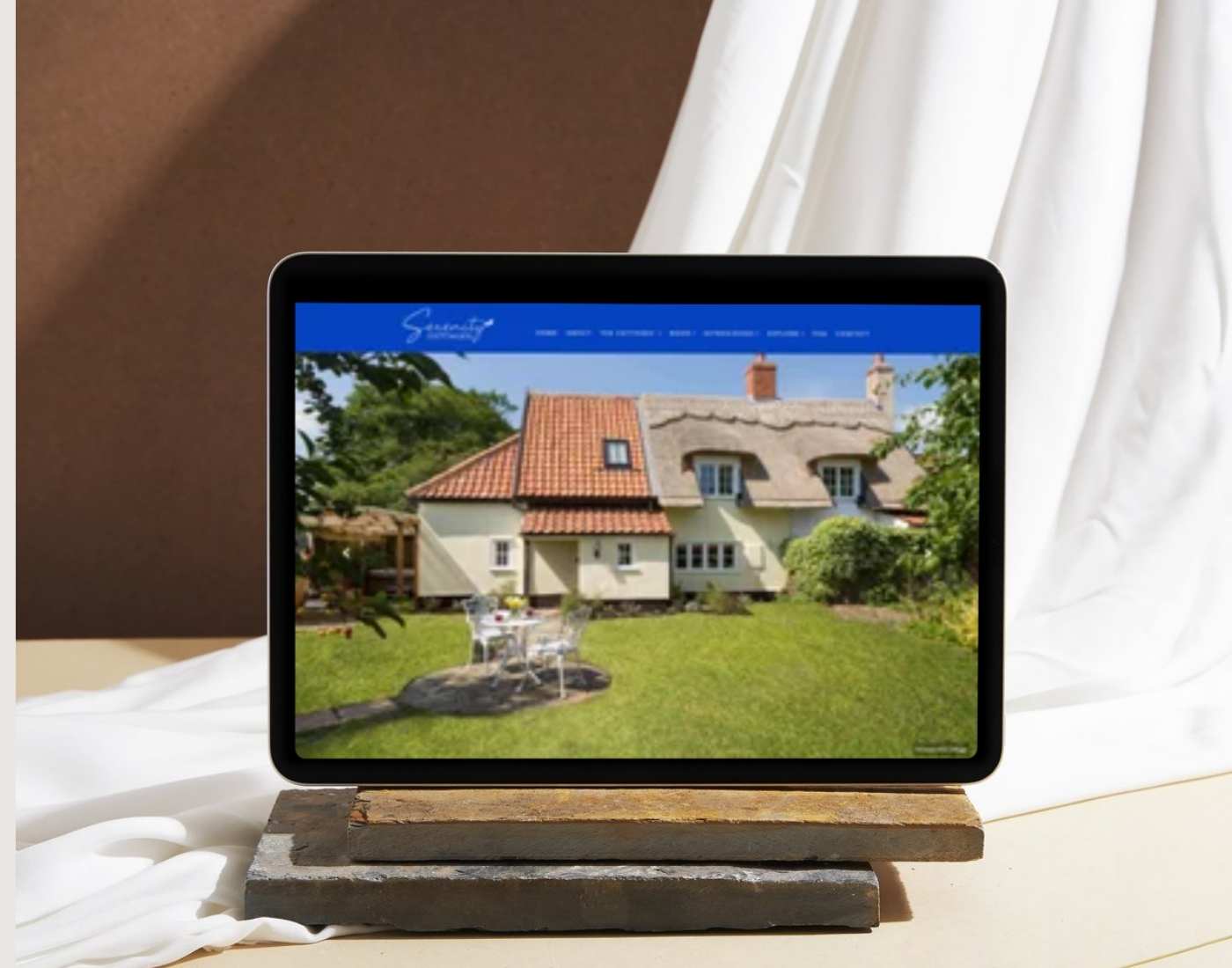 Responsive holiday cottage website design