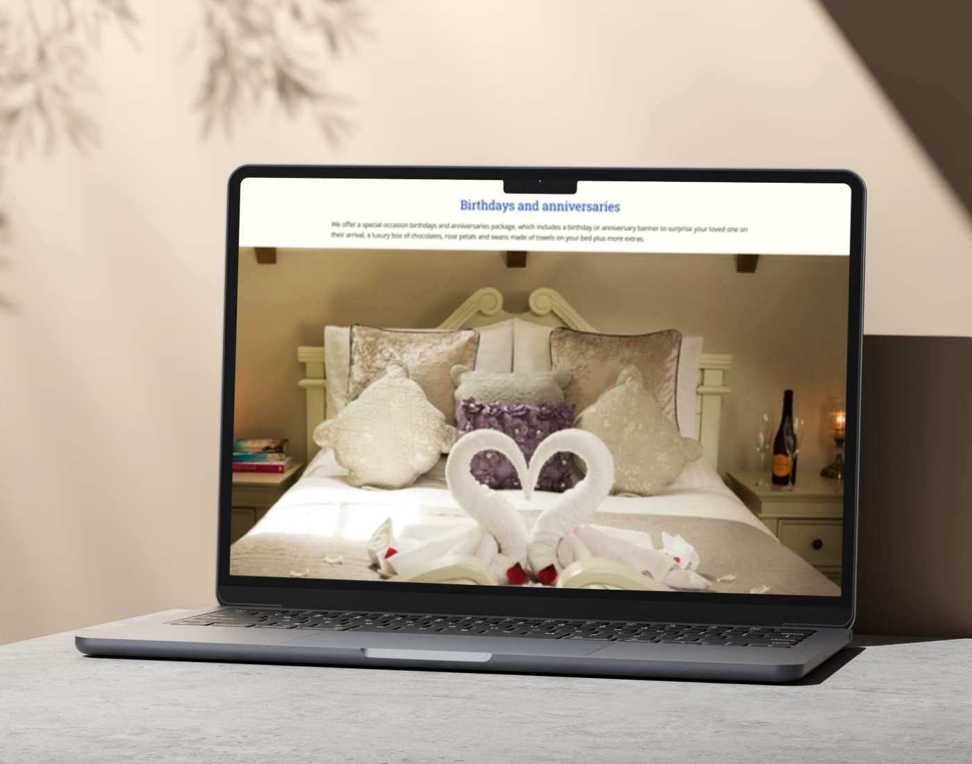 Mobile friendly holiday cottage website
